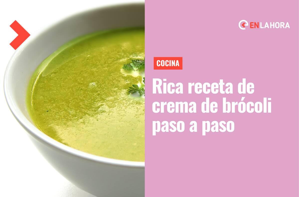 Receta de crema de brócoli: Te enseñamos cómo hacer esta rica preparación paso a paso
