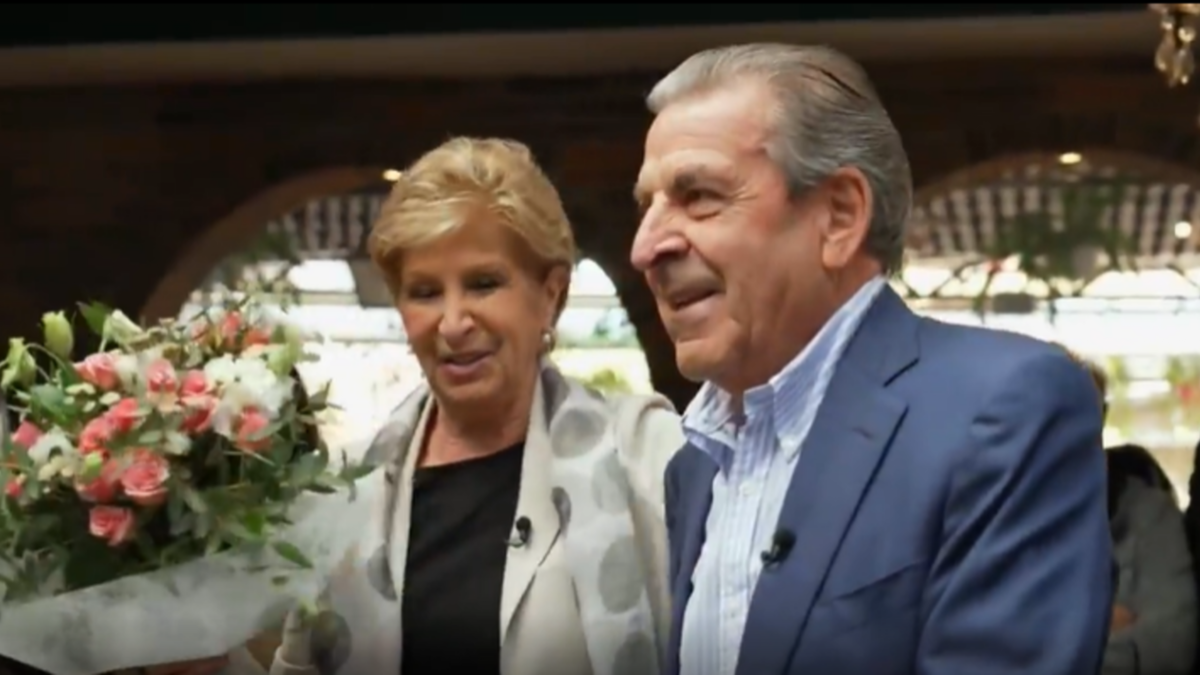 Eduardo Frei Ruiz-Tagle sorprende a Martita Larraechea con romántica aparición en "Te paso a buscar"