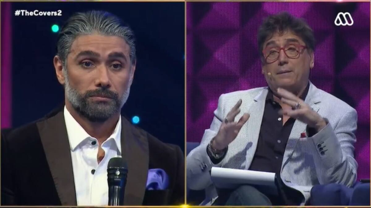 "Si lo tomas y te sirve bienvenido, sino, ya no es mi problema": Miguel Garcés y Óscar Mediavilla protagonizaron tenso momento en "The Covers 2"