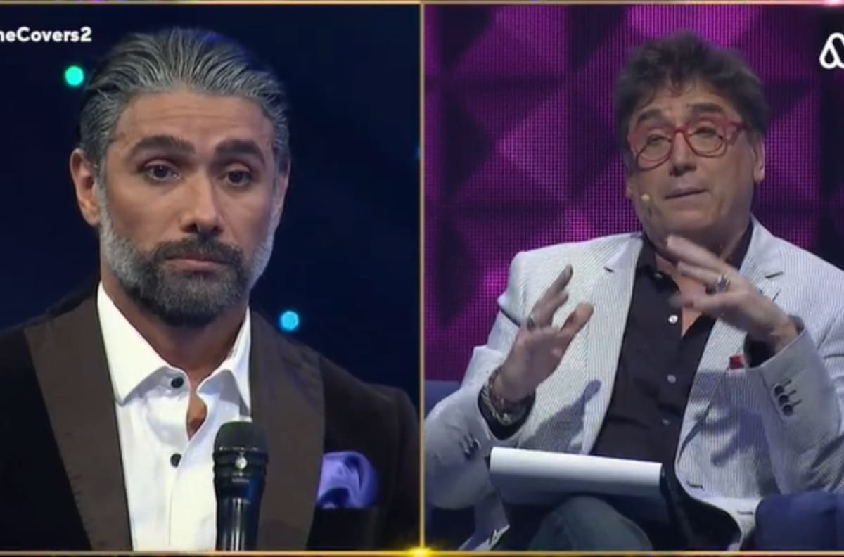 "Si lo tomas y te sirve bienvenido, sino, ya no es mi problema": Miguel Garcés y Óscar Mediavilla protagonizaron tenso momento en "The Covers 2"