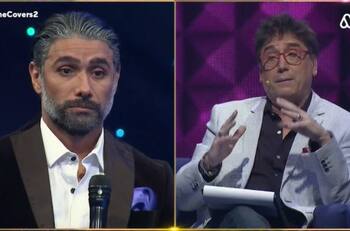 "Si lo tomas y te sirve bienvenido, sino, ya no es mi problema": Miguel Garcés y Óscar Mediavilla protagonizaron tenso momento en "The Covers 2"
