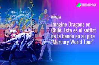 Imagine Dragons en Chile: Este es el setlist de la banda en su gira "Mercury World Tour"