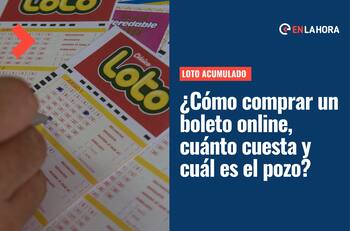 Loto acumulado: ¿Cómo comprar un boleto por internet, cuánto cuesta y cuál es el pozo?