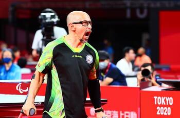 Cristian Dettoni dio el batacazo y derrotó al número uno del mundo en su debut en Tokio 2020