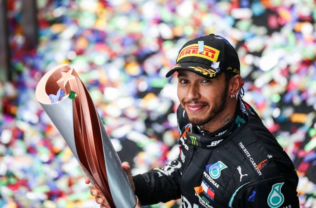 El oculto talento con el que Lewis Hamilton celebra las fiestas