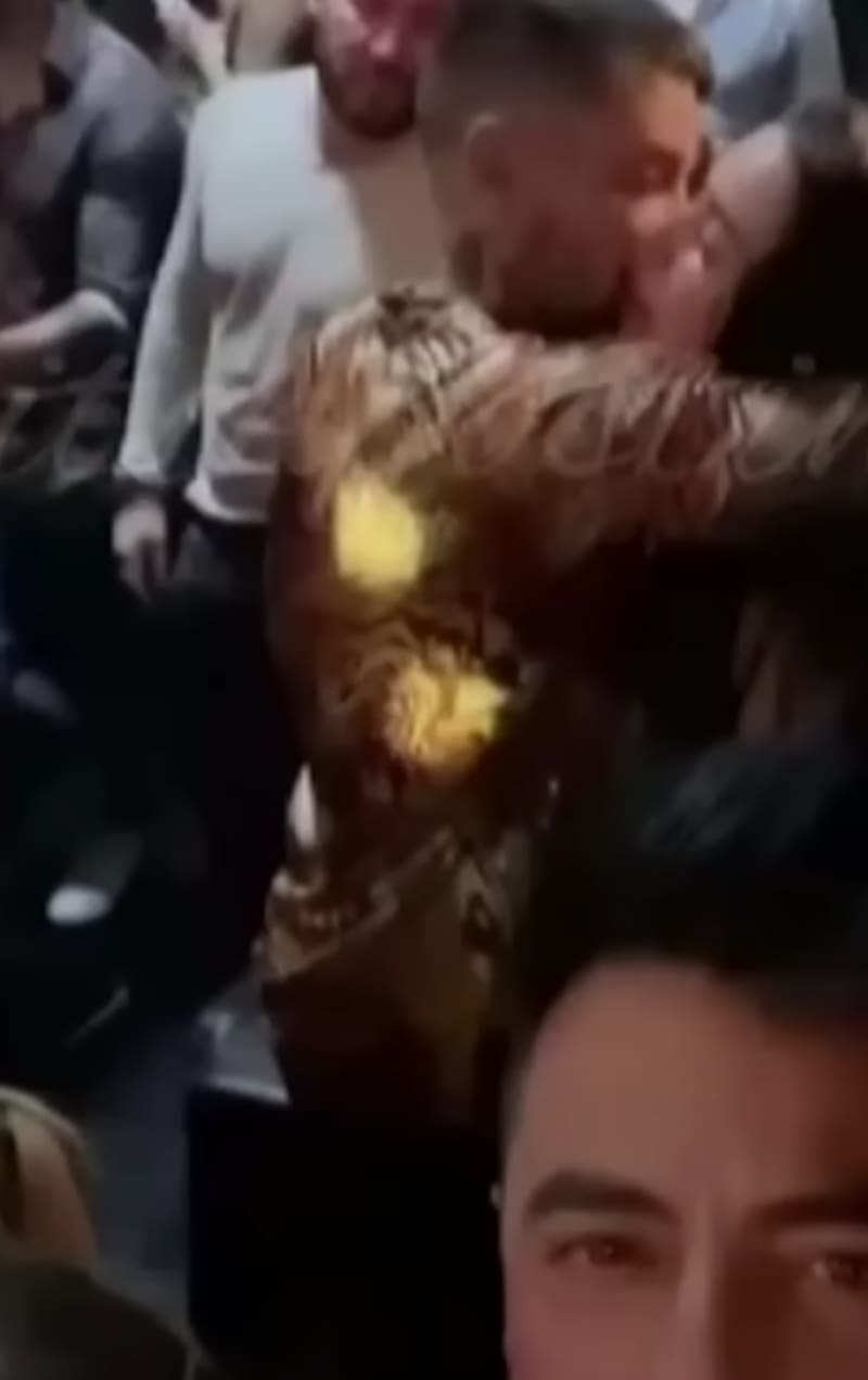 Fueron captados muy acaramelados. Créditos: Instagram.