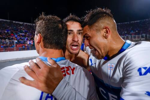 Zampedri está a punto de ser el goleador histórica de la UC. Agencia Aton.