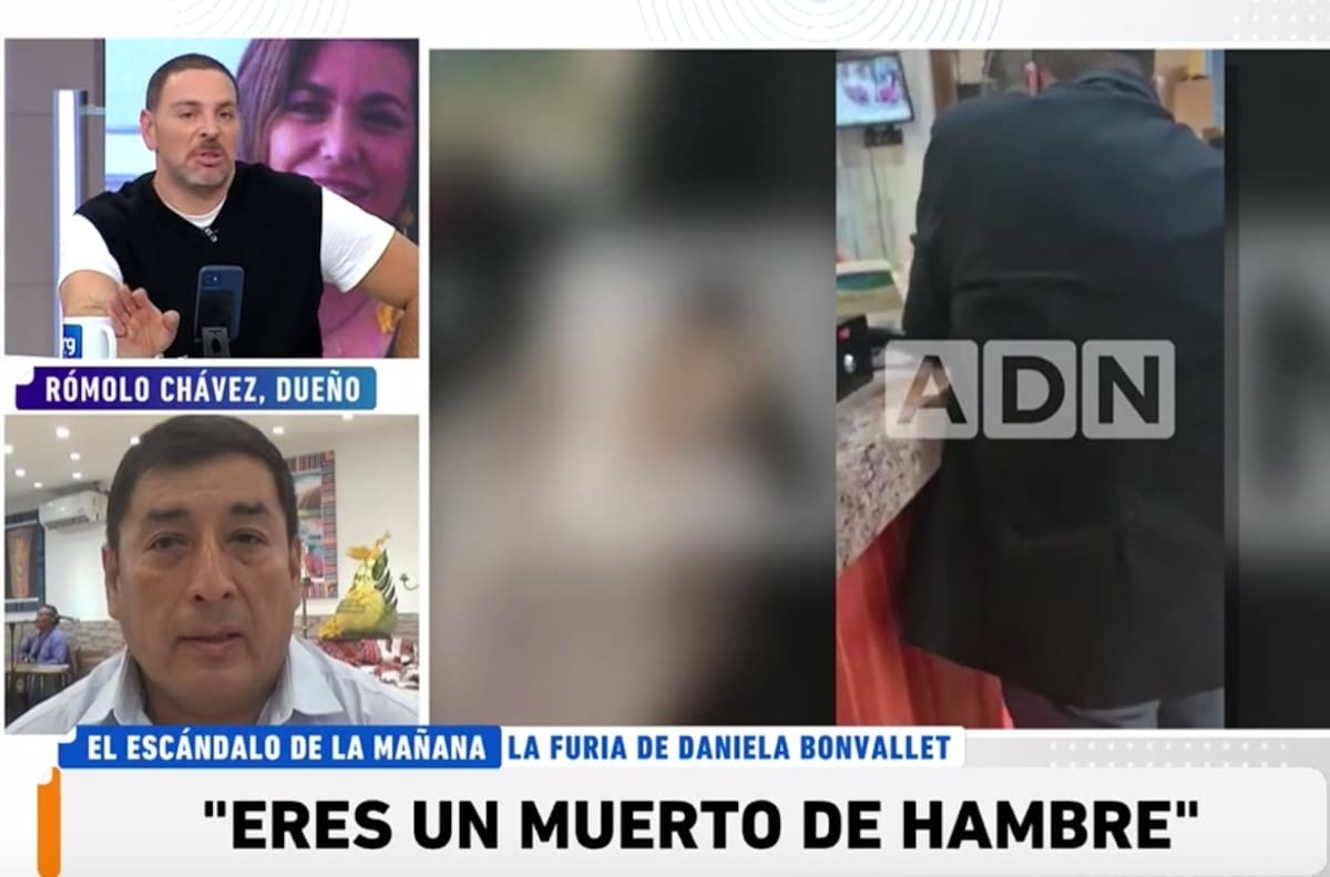 "Es bien patética la escena": José Antonio Neme arremetió contra Daniela Bonvallet por la polémica actitud en restaurante