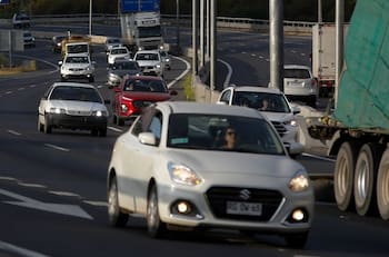 VIDEO | Fin de semana largo: Alta congestión en Ruta 5 Sur por accidentes de tránsito