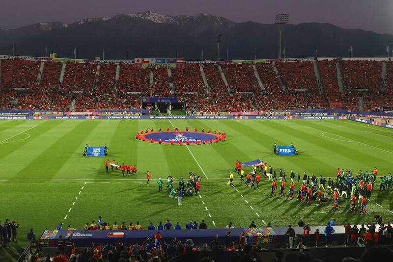 El Coloso de Ñuñoa en el Mundial Sub 20. Foto: Aton.