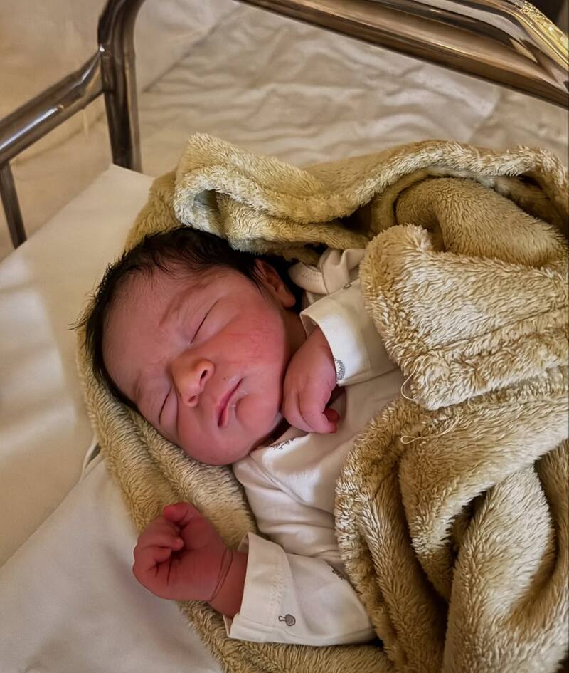 Este es el segundo hijo de la pareja. Créditos: @flavianaseeling.