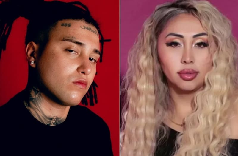 El cantante y la influencer se enfrascaron en tensa discusión. Créditos: Instagram