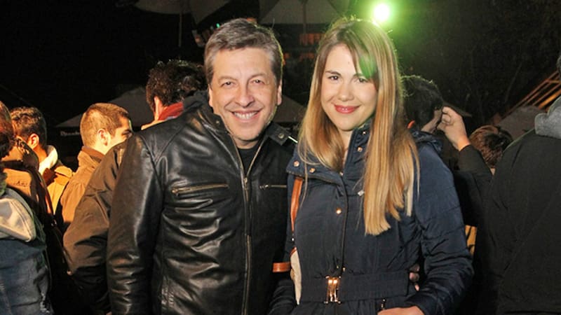 Julio César Rodríguez y Laura Prieto fueron pareja pero por diferencia de edad terminaron.