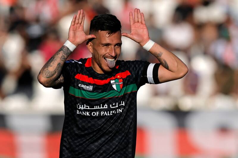 Es una de las figuras de Palestino. Foto: Aton.