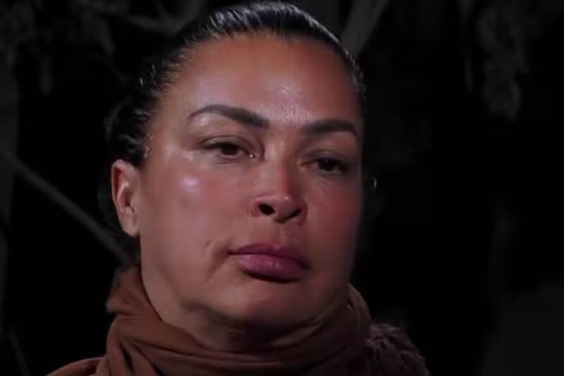 La modelo se lanzó contra quienes la tildan de débil.