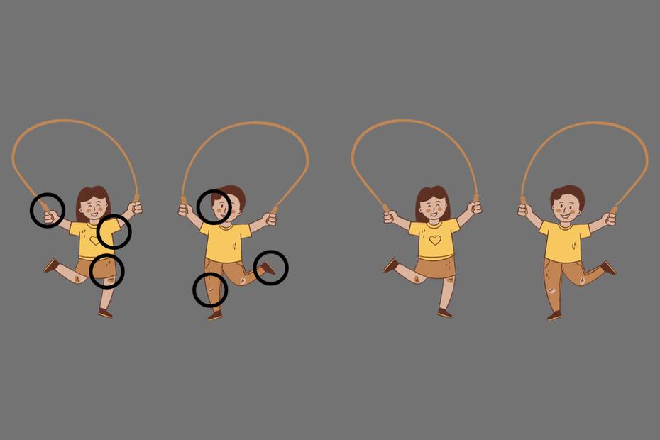 ¡Estas eran las seis cosas que diferenciaban a los niños!
