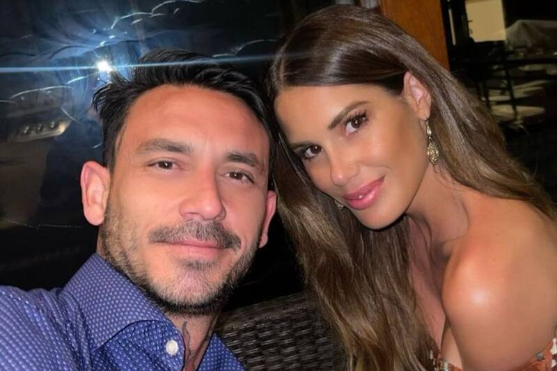 Mauricio Pinilla y Gala Caldirola en sus redes sociales / Créditos: Instagram