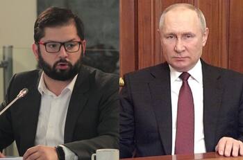 Presidente Gabriel Boric opinó sobre Vladimir Putin: "Es un autócrata que está realizando una guerra de agresión inadmisible"