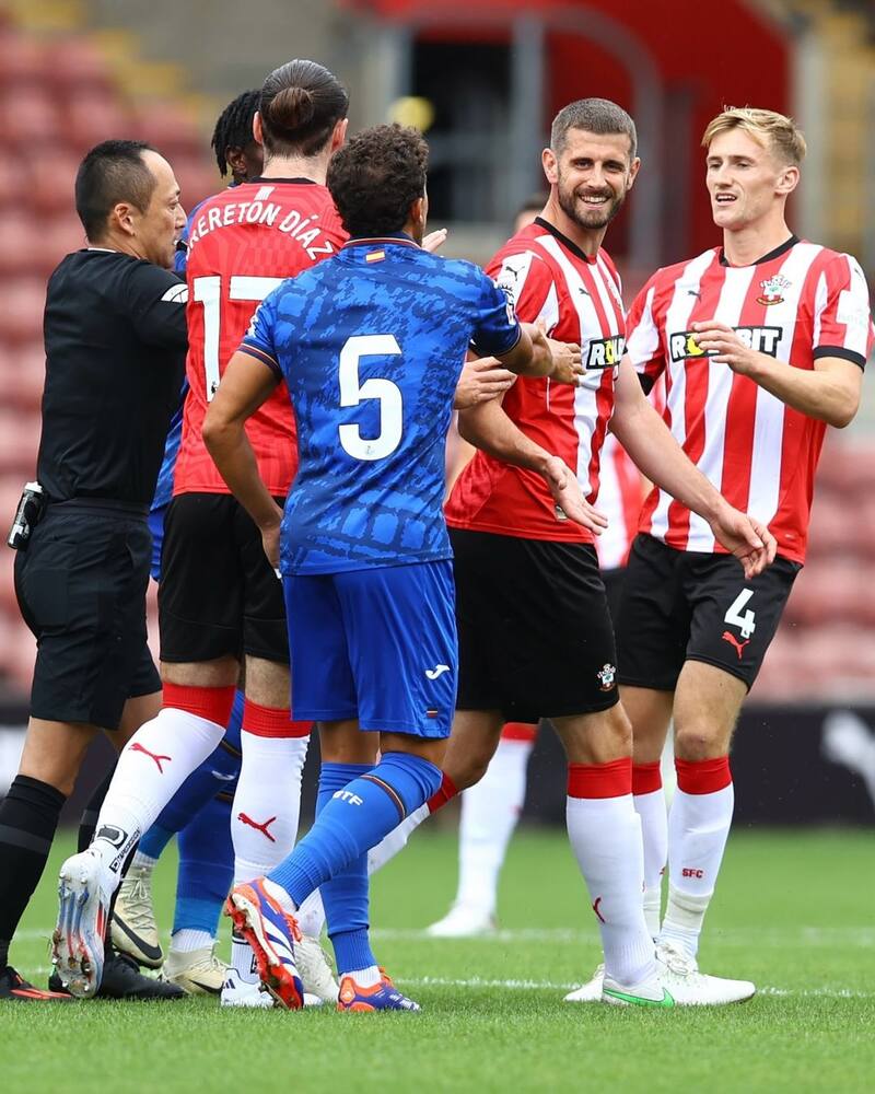 El nuevo look de Ben Brereton. Fotos: Southampton.