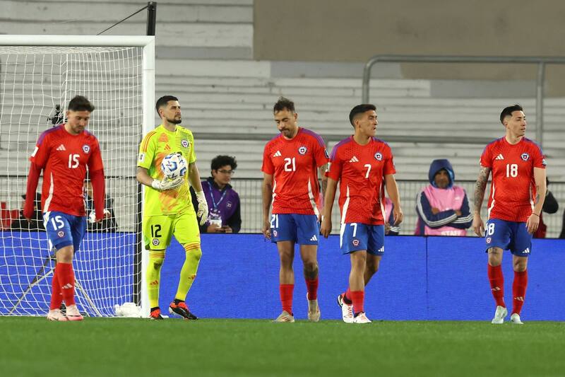 en el partido de Chile vs Argentina por las Eliminatorias Sudamericanas.