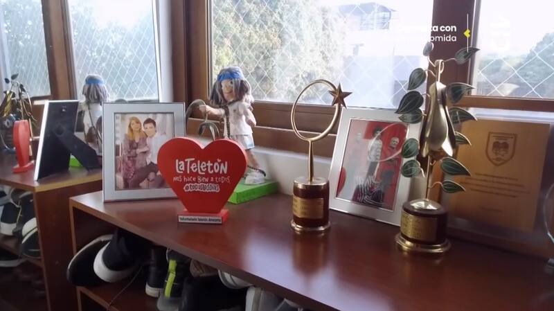 Los premios. Foto: CHV.