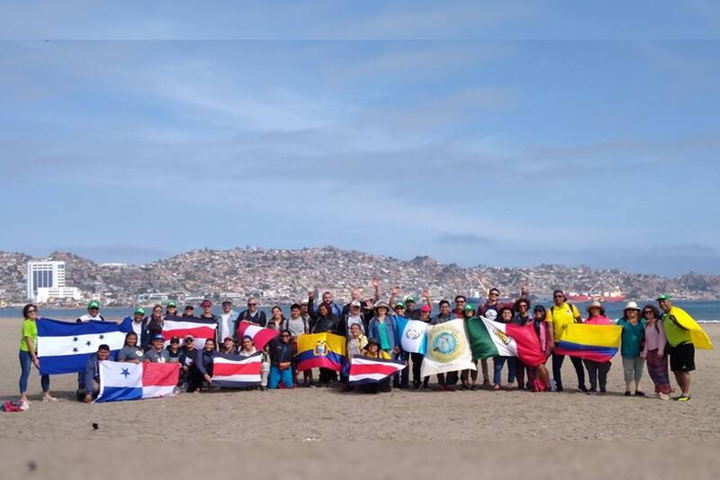 Voluntarios de Científicos de la Basura en Coquimbo.