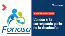 Devolución Excesos Fonasa: Averigua solo con tu RUT si recibirás parte de los más de $2 mil millones