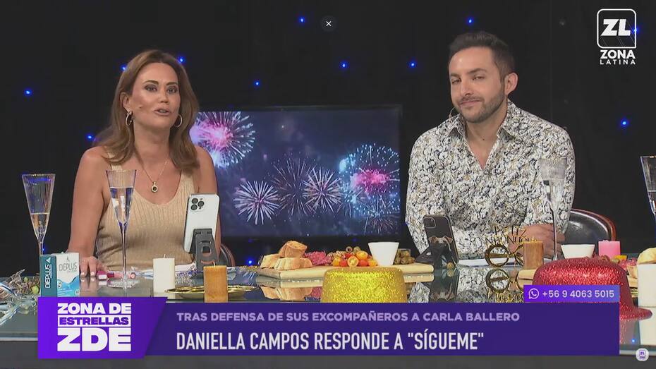respondió con todo a Daniela Aránguiz y Carla Ballero.