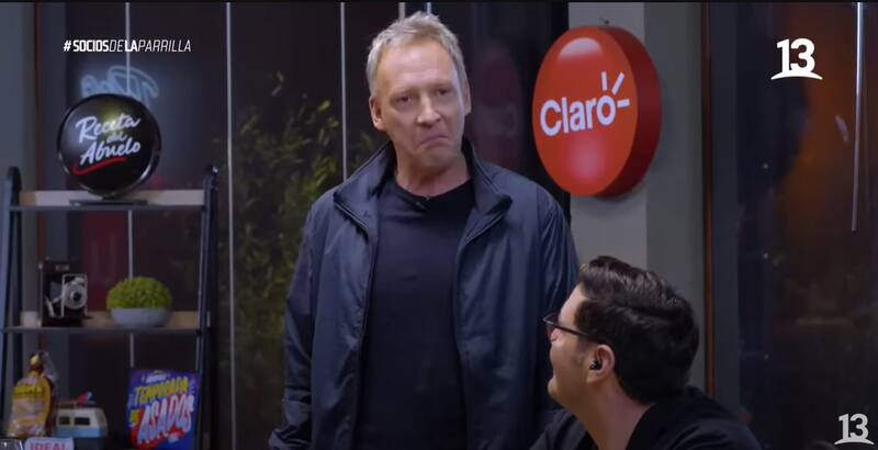 Martín Cárcamo en "Socios de la parrilla"