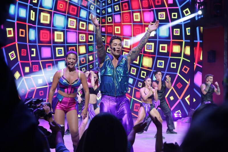 se vio claramente afectada en la presentación de Porto Seguro en Olmué 2025. Foto: Comunicaciones TVN.