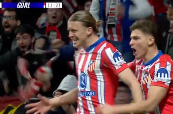 ¡Gol a los 28 segundos! El Atlético sorprende e iguala la llave ante el Real Madrid por Champions