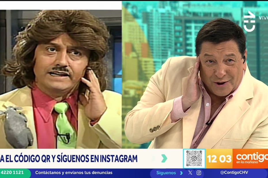 El conductor de Contigo en la Mañana imitó a Charly Badulaque.