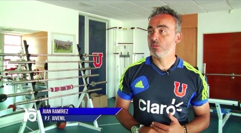 Juan Ramírez durante su etapa en los azules.