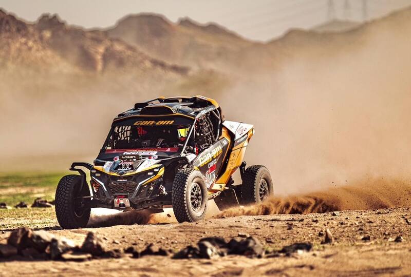 Chaleco ya se metió entre los líderes del Dakar. Foto: Prensa Chaleco López