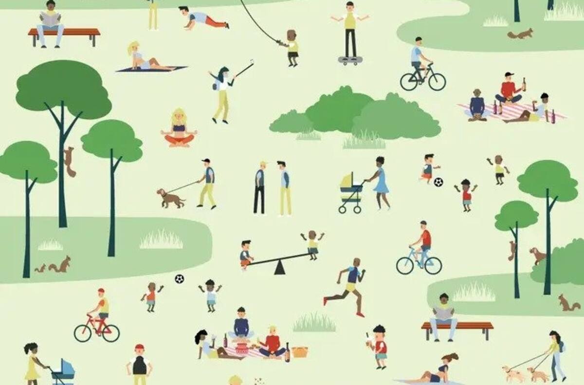 Acertijo Visual: ¿Puedes encontrar las 10 diferencias en el parque en menos de 1 minuto?