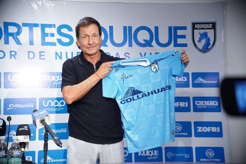 Nano fue presentado en Deportes Iquique. Foto: @ClubDIquique.