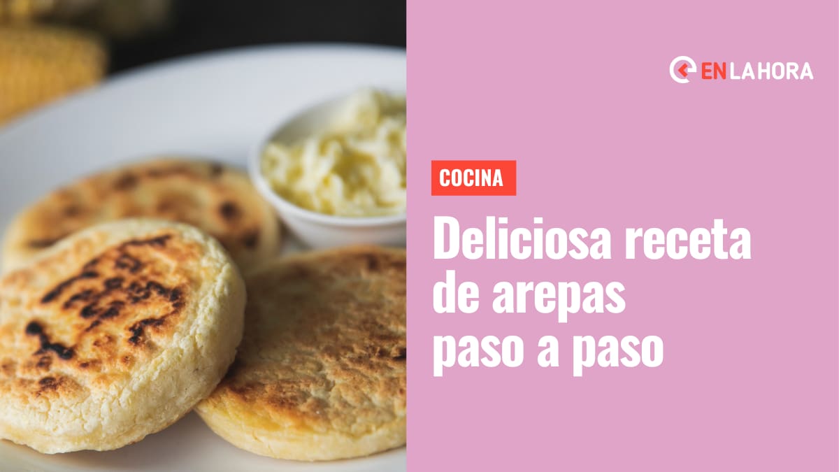 Receta: Aprende cómo se hacen las arepas de maíz, paso a paso