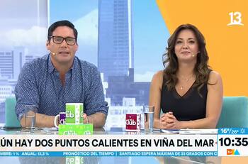 Pancho Saavedra se la jugó: Viajó 40 horas y se sumó al matinal de Canal 13 en ayuda a los damnificados