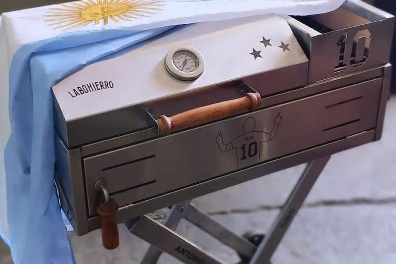Parrilla de Lionel Messi.