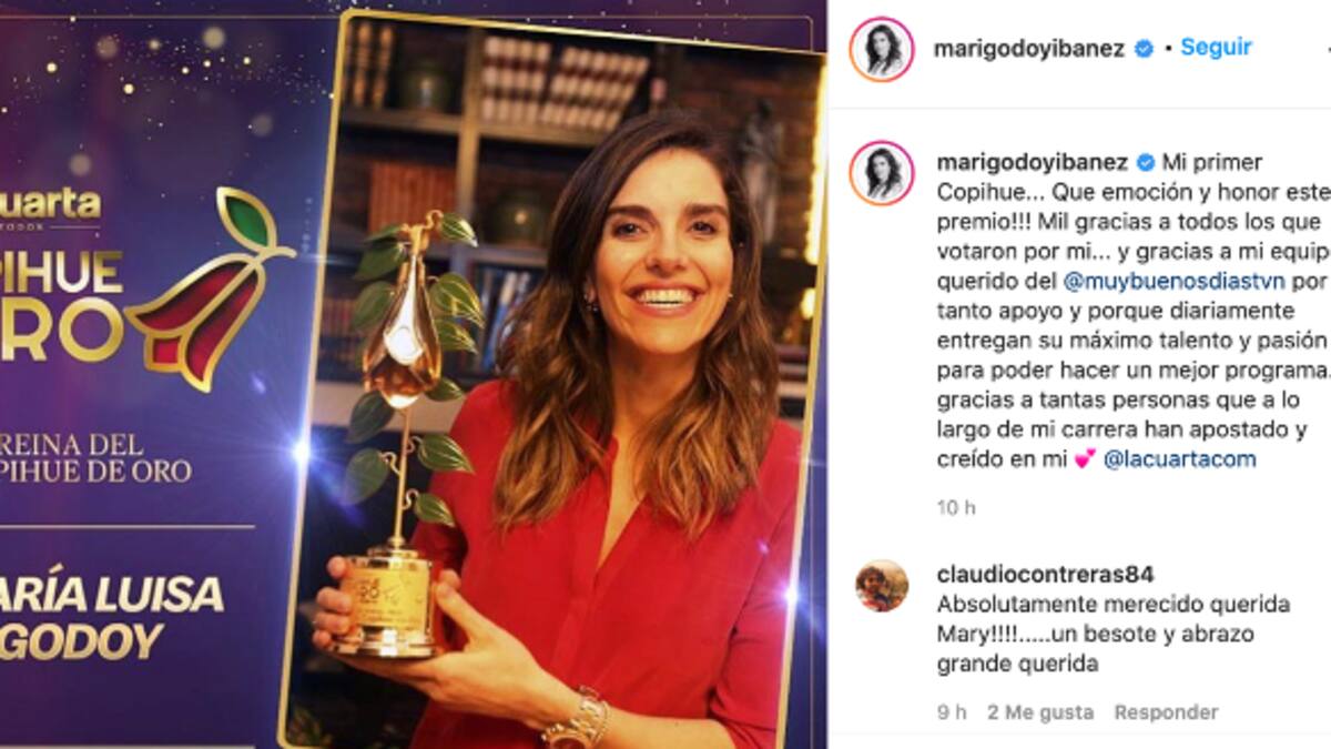 María Luisa Godoy y Pancho Saavedra agradecieron tras ser reyes del "Copihue de Oro"