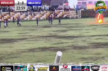 VIDEO | Impacto mundial: rayo mató a un futbolista y dejó a otros cuatro heridos en pleno partido