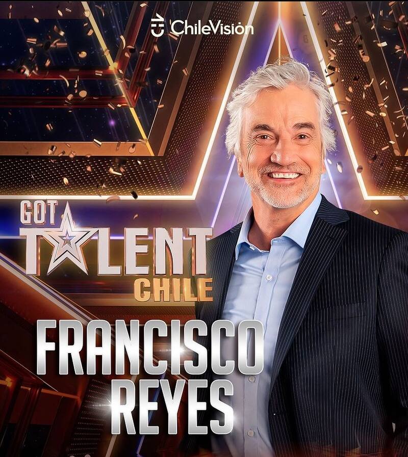 Francisco Reyes es jurado en "Got Talent Chile".