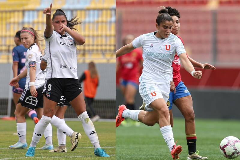 Son los equipos que terminaron más arriba en la fase regular y este domingo jugaron sus respectivos compromisos en los Playoffs del Campeonato Femenino. Fotos: Prensa Colo Colo y Campeonato Chileno.