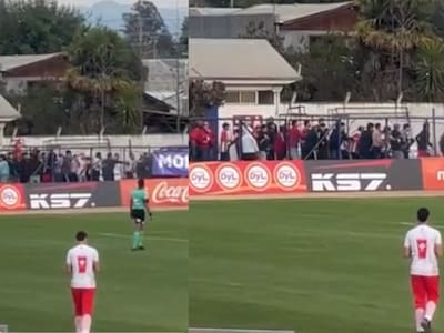 VIDEO| Hinchas de Curicó Unido provocan serios incidentes tras caer en el Clásico del Maule