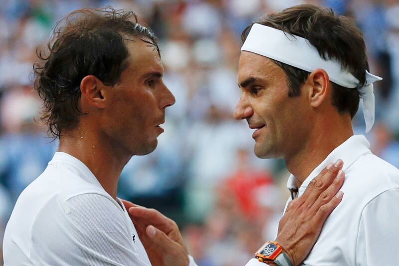 Nadal y Federer: rivales en la cancha, amigos fuera de ella.