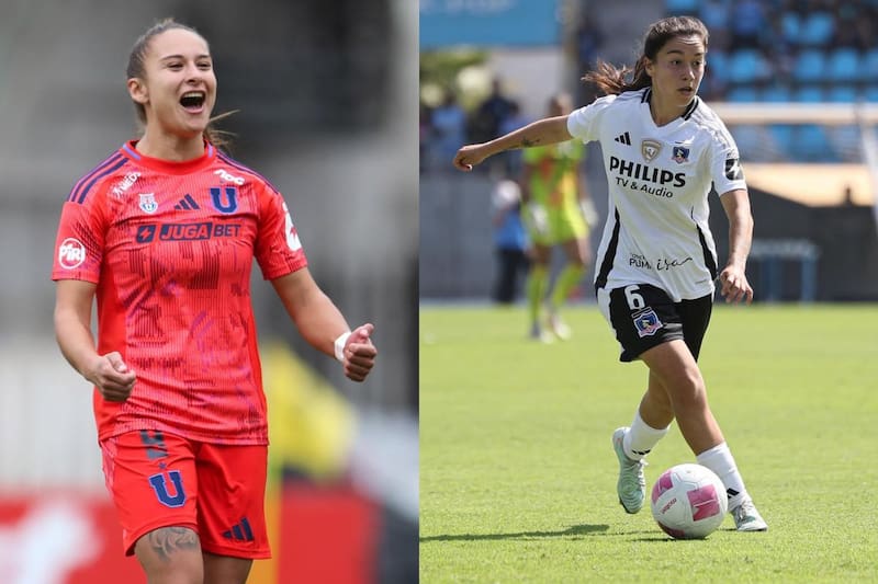 La U y Colo Colo jugaron el primer Superclásico del año. Fotos: Instagram U. de Chile y Colo Colo.