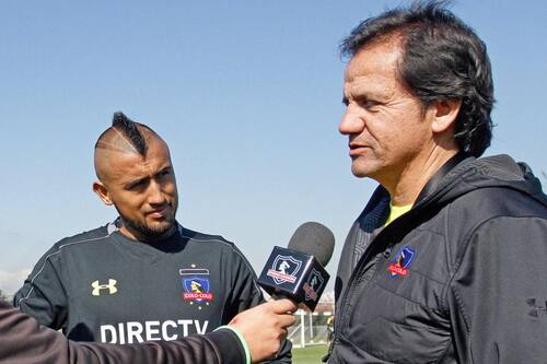 La estrecha relación de Arturo Vidal y Hugo González, nuevo DT interino de Colo Colo: “Es mi papi”