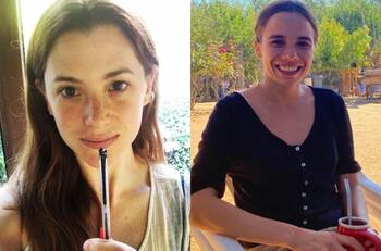 "Mañana de cerro": Emilia Noguera y María Gracia Omegna realizaron especial y deportivo paseo