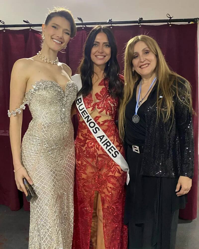Alejandra Rodríguez ganó el premio a Miss Rostro en Miss Universo Argentina