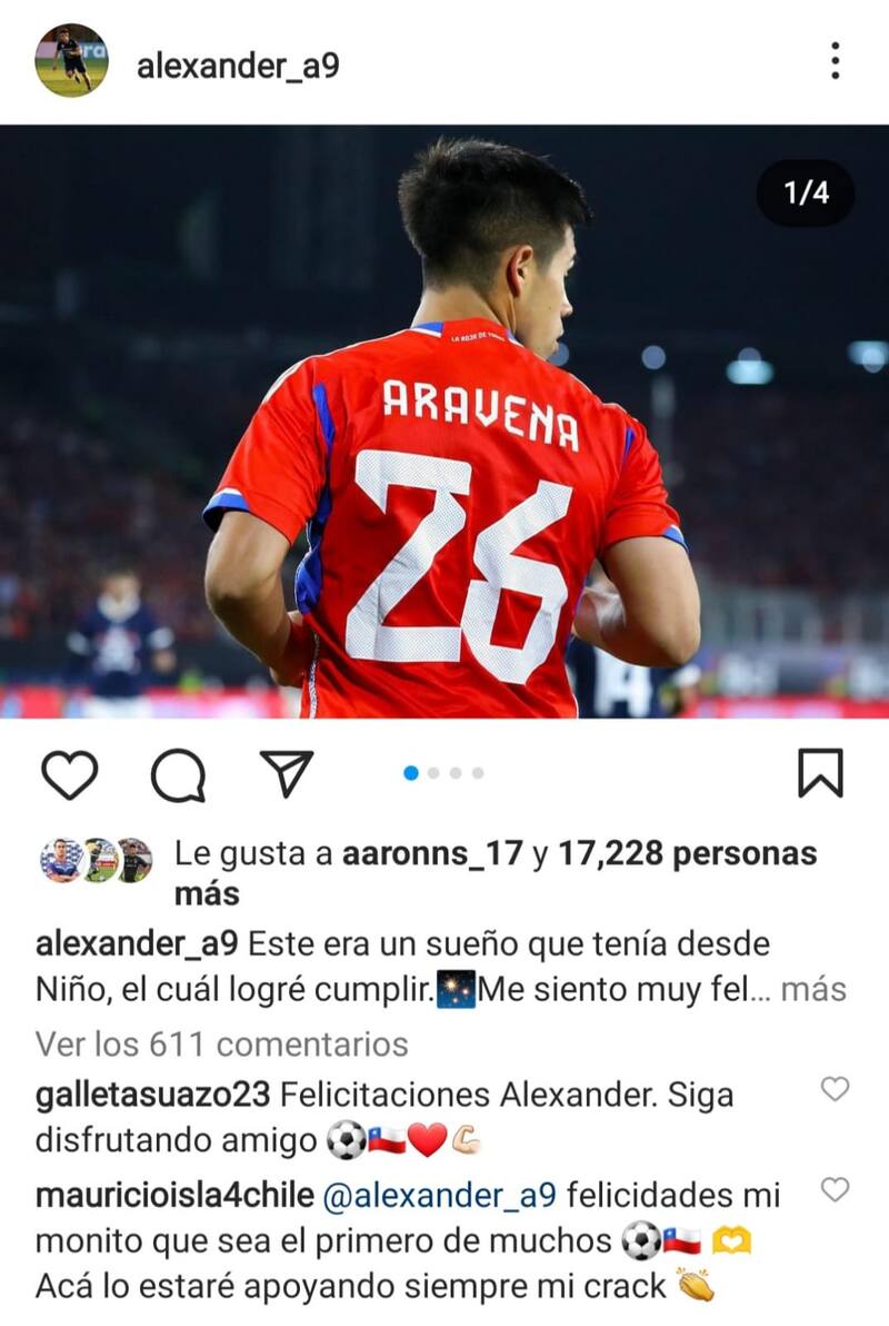 El "Monito" recibió el apoyo del "Huaso" Isla.